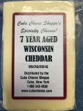 7 Year Aged Wisconsin Cheddar
